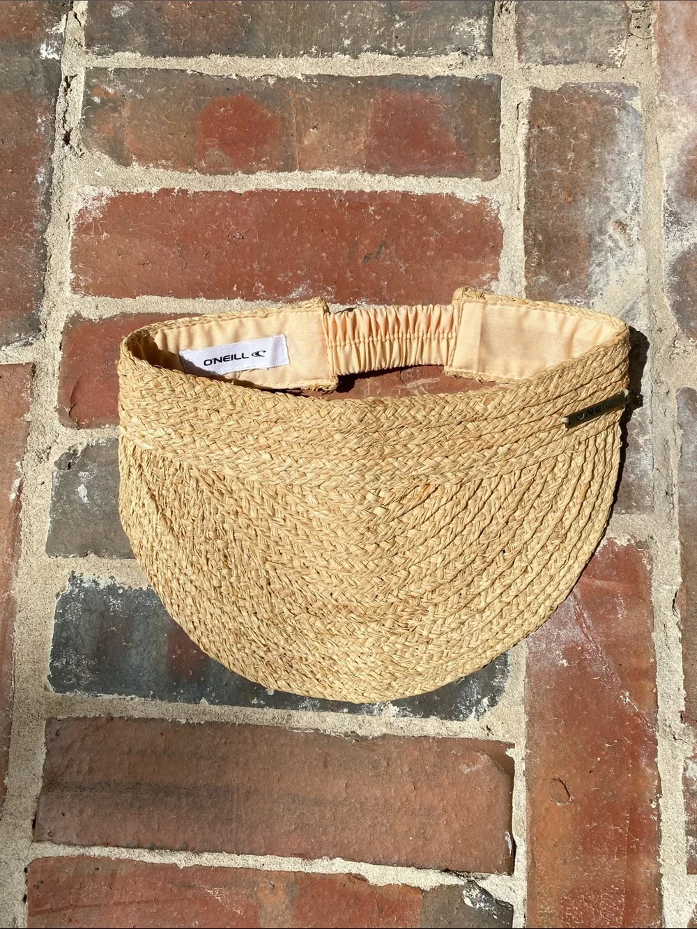 O'Neill Woven Straw Visor - Natural